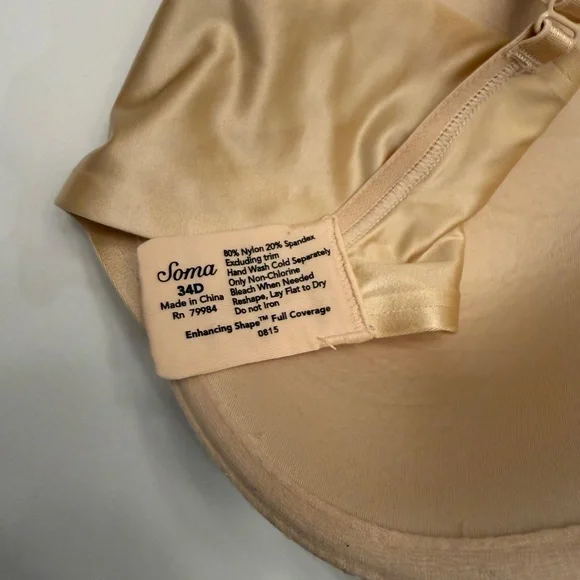 Soma Enhancing Shape Full Coverage 34D nude - Picture 3 of 3